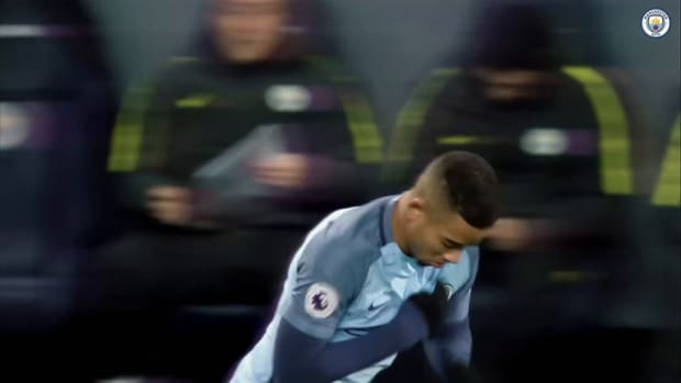 Man City's tribute to Gabriel Jesus